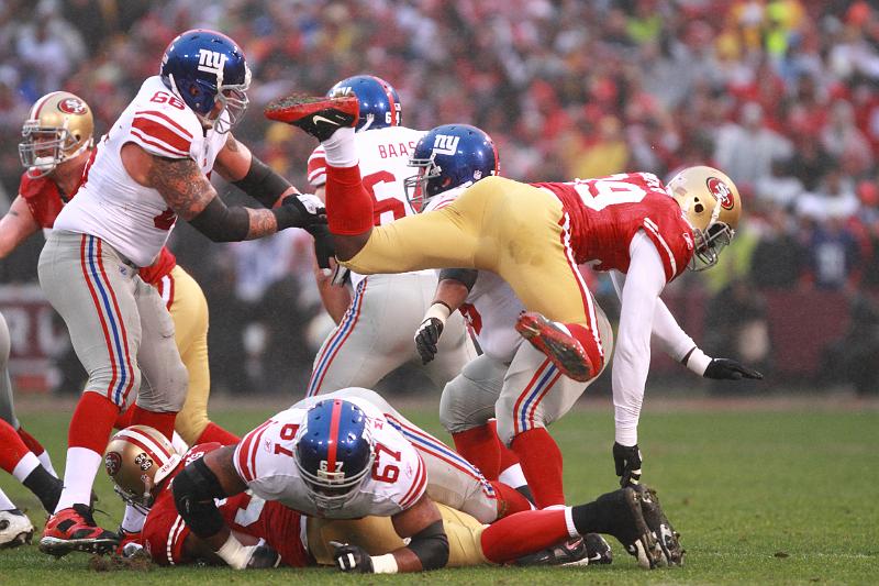 Giants_Niners_NFCC2012_0517.JPG - NFC Championship 2012 Giants at 49ers, 22 janvier 2012Giants 20-17 49ers in overtime